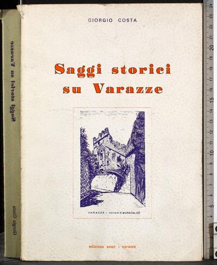 Saggi storici su Varazze - Giorgio Costa - copertina