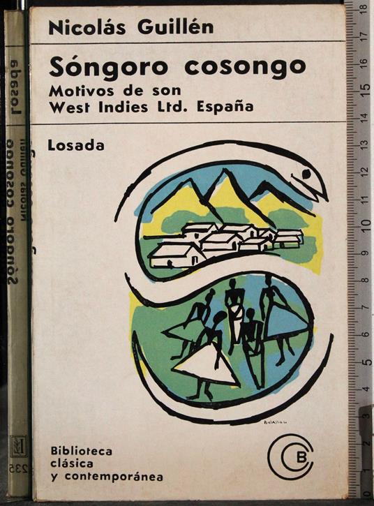 Songoro cosongo - Nicolás Guillén - copertina