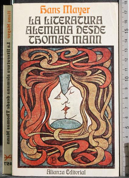 literatura alemana desde Thomas Mann - Hans Mayer - copertina