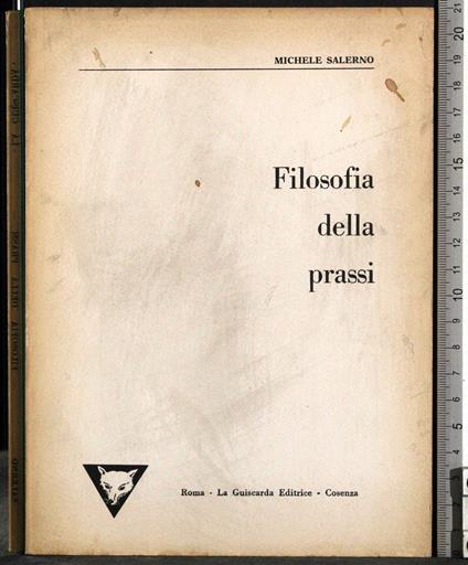 Filosofia della prassi - Michele Salerno - copertina