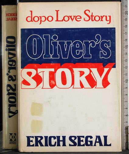 Oliver's story - Erich Segal - copertina