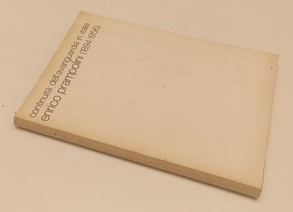 Continuità Dell'avanguardia In Italia Enrico Prampolini 1894/1956- B-Yfs238 - copertina