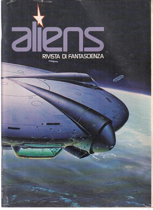 Aliens Rivista Di Fantascienza Anno Ii N.8 - copertina