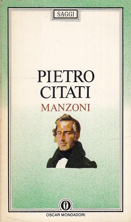 Manzoni - Pietro Citati - copertina