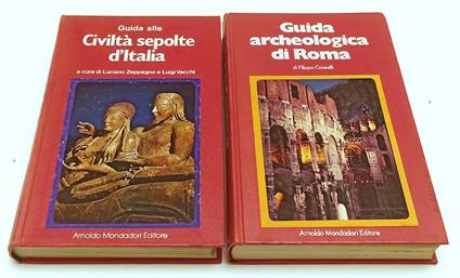 Guida Archeologica Di Roma + Civiltà Sepolte 2 Volumi- Mondadori- C- Yfs311 - copertina