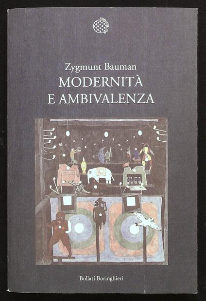 Modernità e ambivalenza - Zygmunt Bauman - copertina