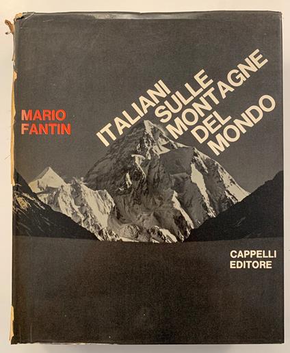 Italiani sulle montagne del mondo - Mario Fantin - copertina