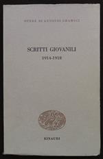 Scritti giovanili 1914 - 1918