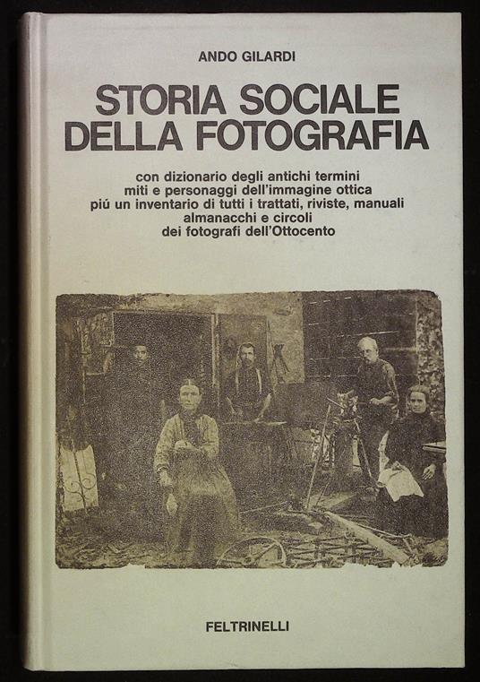 Storia sociale della fotografia - Ando Gilardi - copertina