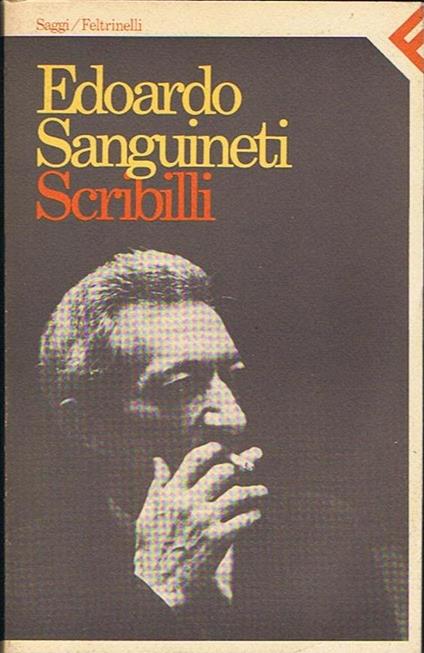 Scribilli - Edoardo Sanguineti - copertina