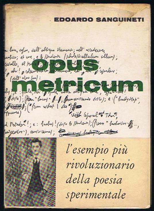 Opus metricum 1951 - 1959 - Edoardo Sanguineti - copertina