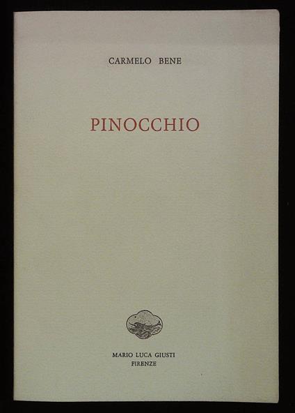 Pinocchio - Carmelo Bene - copertina