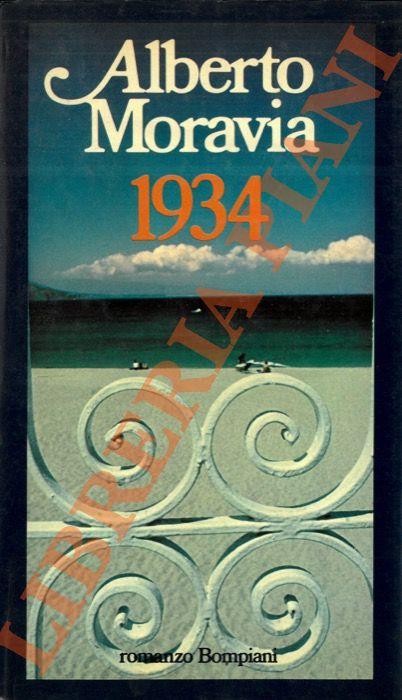 1934. - Alberto Moravia - copertina