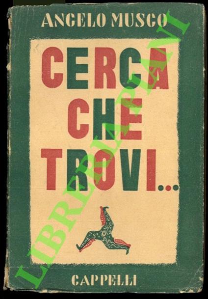 Cerca che trovi... - Angelo Musco - copertina