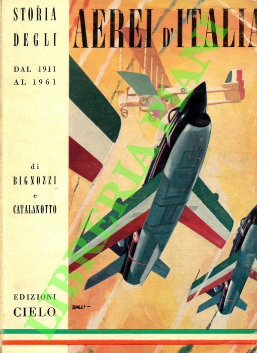 Storia degli aerei d'Italia. - copertina