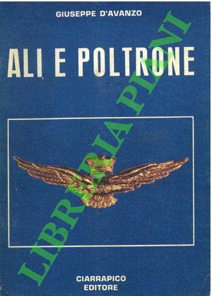 Ali e poltrone - Giuseppe D'Avanzo - copertina