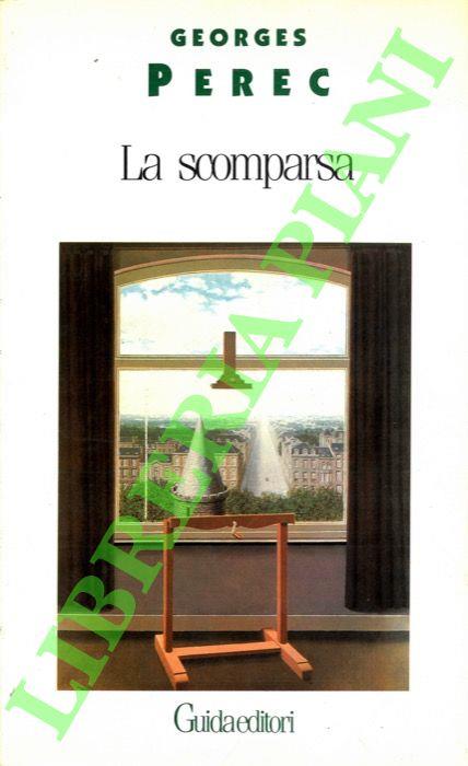 scomparsa. - Georges Perec - copertina