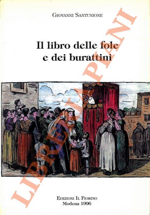 Il libro delle fole e dei burattini - Giovanni Santunione - copertina