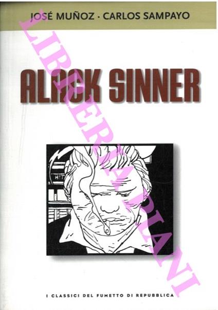 Alack Sinner - José Muñoz - copertina