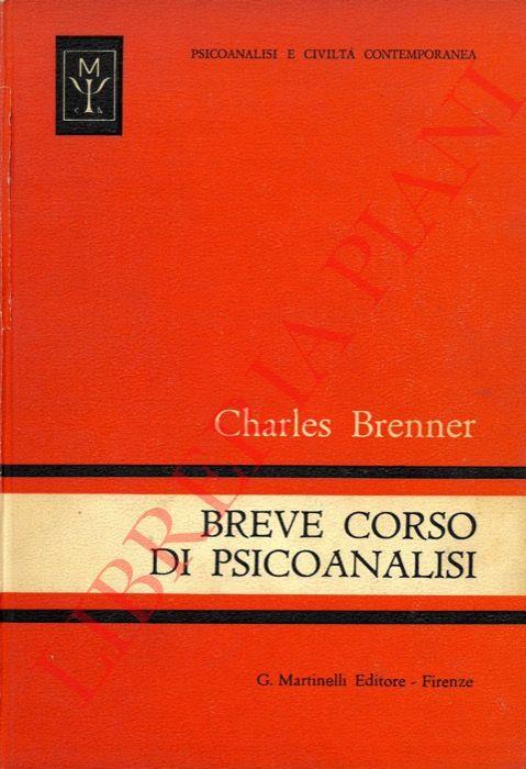 Breve corso di Psicoanalisi - Charles Brenner - copertina