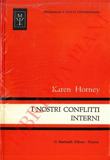 I nostri conflitti interni. Una teoria delle nevrosi - Karen Horney - copertina