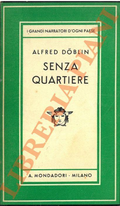 Senza quartiere - Alfred Doblin - copertina