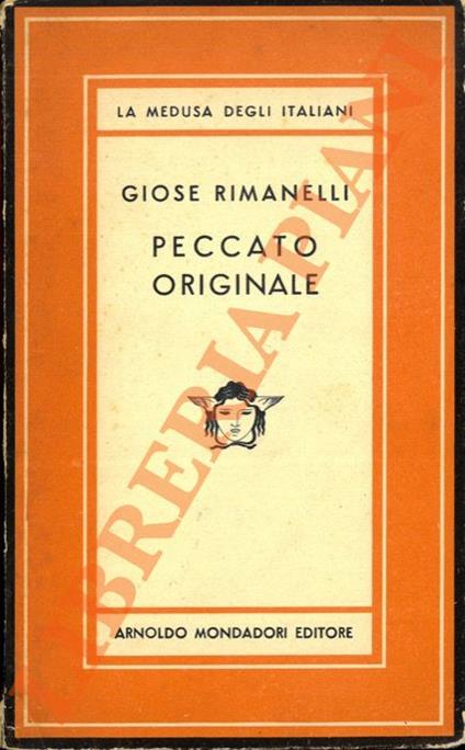 Peccato originale - Giose Rimanelli - copertina