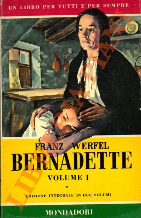 Bernadette. - Franz Werfel - copertina