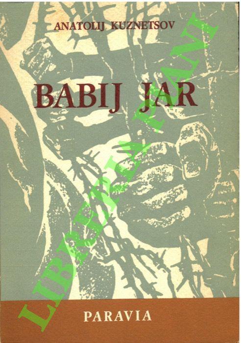 Babij Jar. Romanzo documentario - Anatolij Kuznetsov - copertina