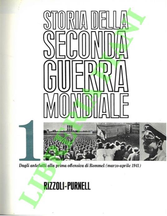 Storia della seconda guerra mondiale - Angelo Solmi - copertina