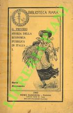 Storia della economia pubblica in Italia ossia epilogo critico degli economisti italiani preceduto da un'introduzione. Parte I. Dallo Scaruffi al Beccaria