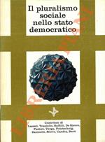 Il pluralismo sociale nello stato democratico