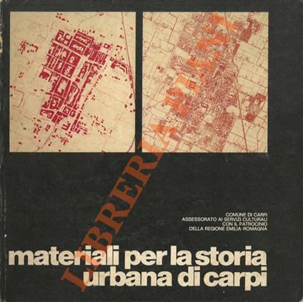 Materiali per la storia urbana di Carpi - Alfonso Garuti - copertina