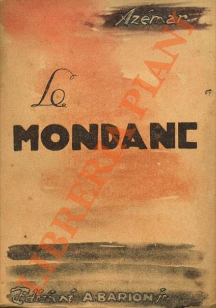 Le mondane. - copertina