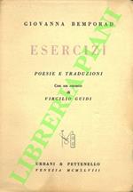 Esercizi. Poesie e traduzioni.