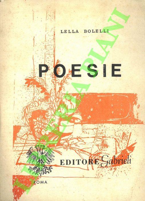 Poesie. Liriche scelte - Lella Bolelli - copertina