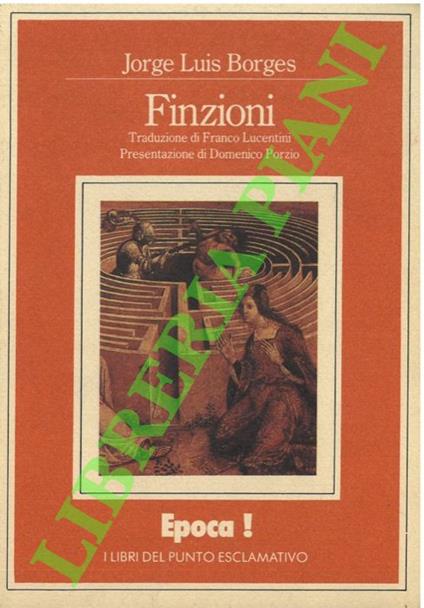 Finzioni - Jorge Luis Borges - copertina