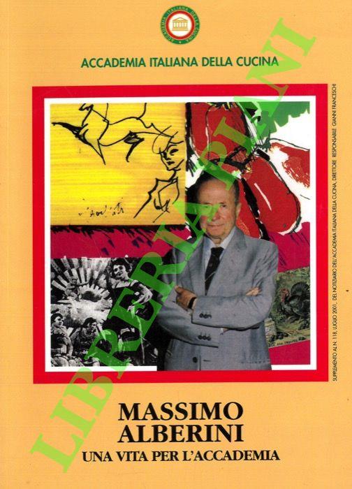 Omaggio a Massimo Alberini. Una vita per l'Accademia - copertina