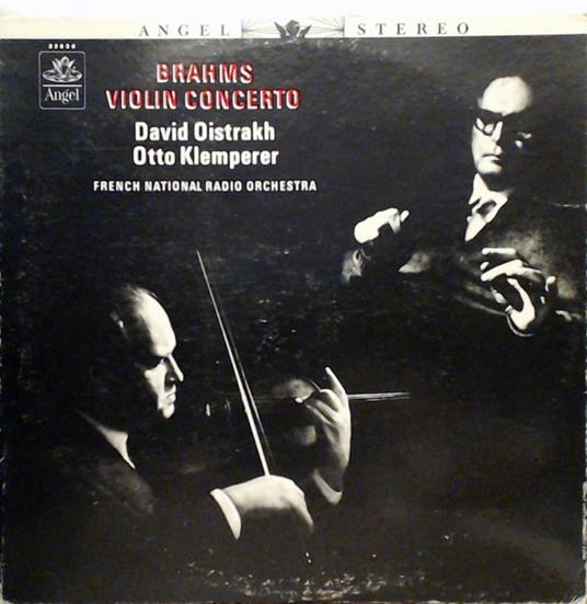 Violin Concerto - Vinile LP di Johannes Brahms,Otto Klemperer,David Oistrakh