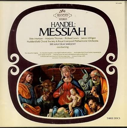 Messiah - Vinile LP di Georg Friedrich Händel,Malcolm Sargent