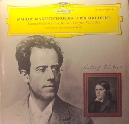 4 Kindertotenlieder - Vinile LP di Gustav Mahler,Dietrich Fischer-Dieskau