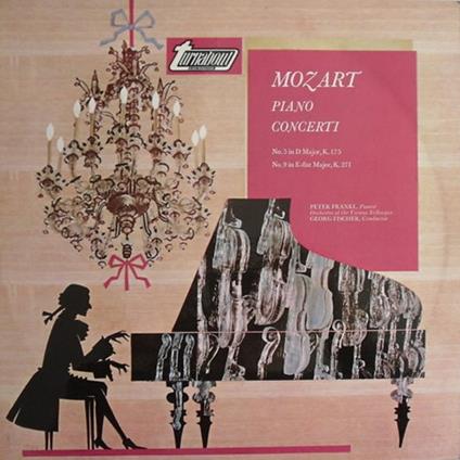 Concerti Per Piano 5 Kv 175 - 9 Kv 271 - Vinile LP di Wolfgang Amadeus Mozart,Peter Frankl
