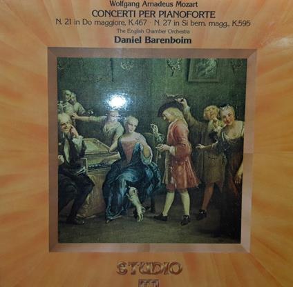 Concerti Per Pianoforte 21 Kv 467 - 27 Kv 595 (Barenboim) - Vinile LP di Wolfgang Amadeus Mozart,Daniel Barenboim