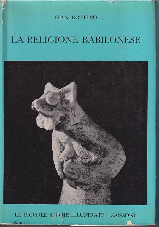 religione babilonese - Jean Bottero - copertina