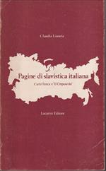 Pagine di slavistica italiana Carlo Tenca e 'Il Crepuscolo'