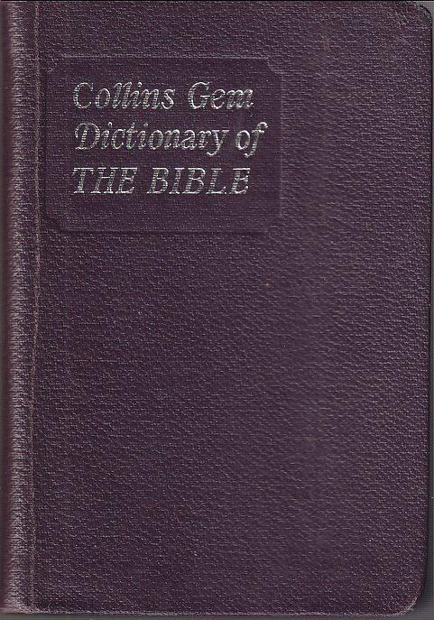 Collins Gem Dictionary of the Bible - copertina