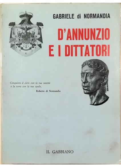 D'Annunzio e i dittatori - copertina