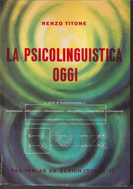 psicolinguistica oggi - Renzo Titone - copertina