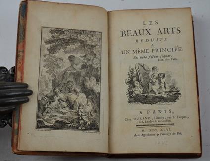 Les beaux arts reduits a un meme principe… - Charles Batteaux - copertina