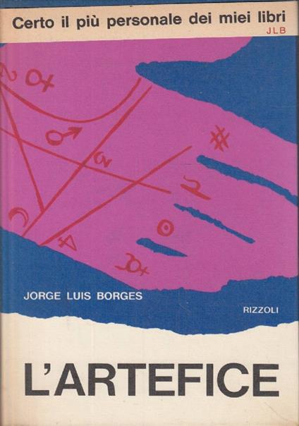 L’artefice - Jorge Luis Borges - copertina